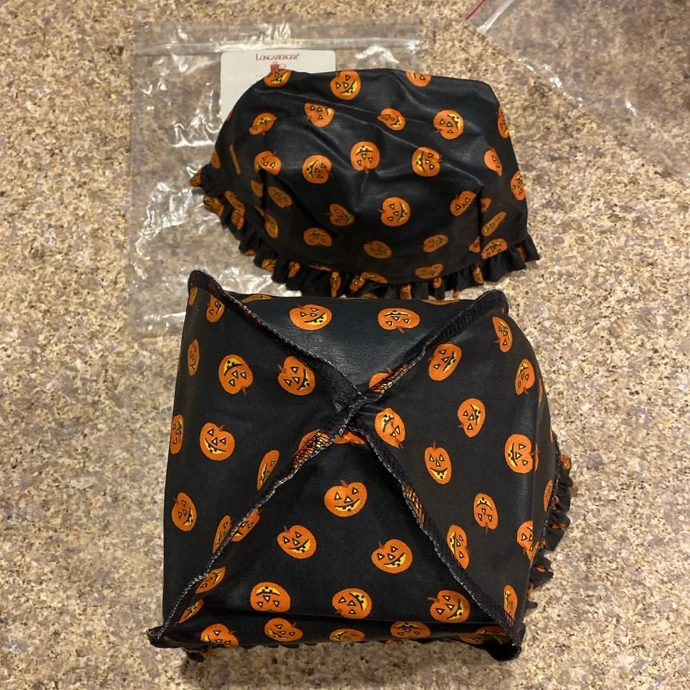 Longaberger pumpkin fabric